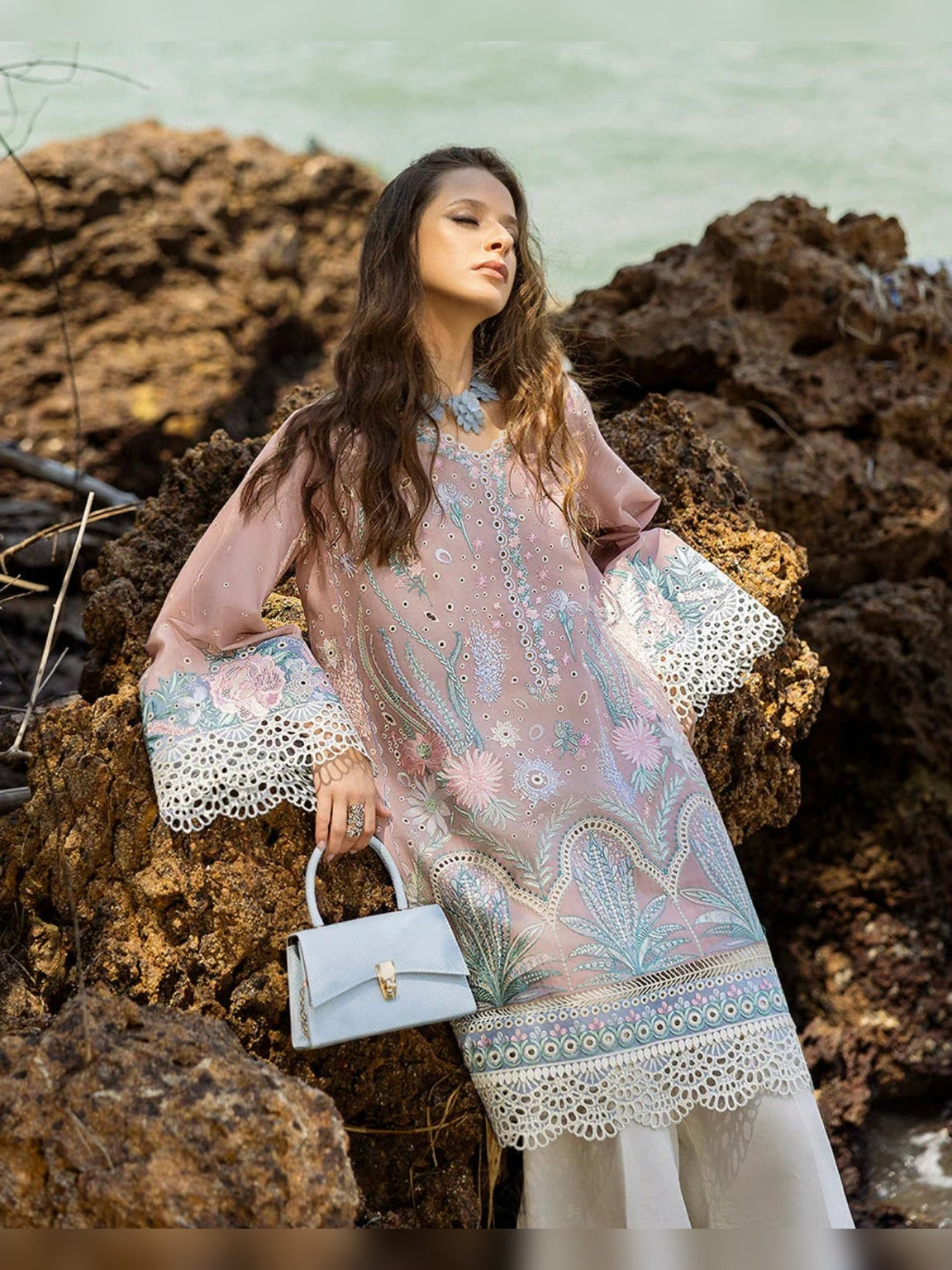 Ismel Replica Heavy Embroidered Lawn 3PC
