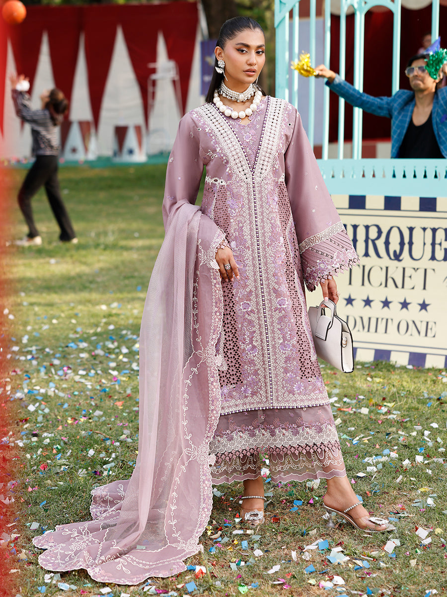 Bin Ilyas Luxury Lawn Unstitched 3PC Suit