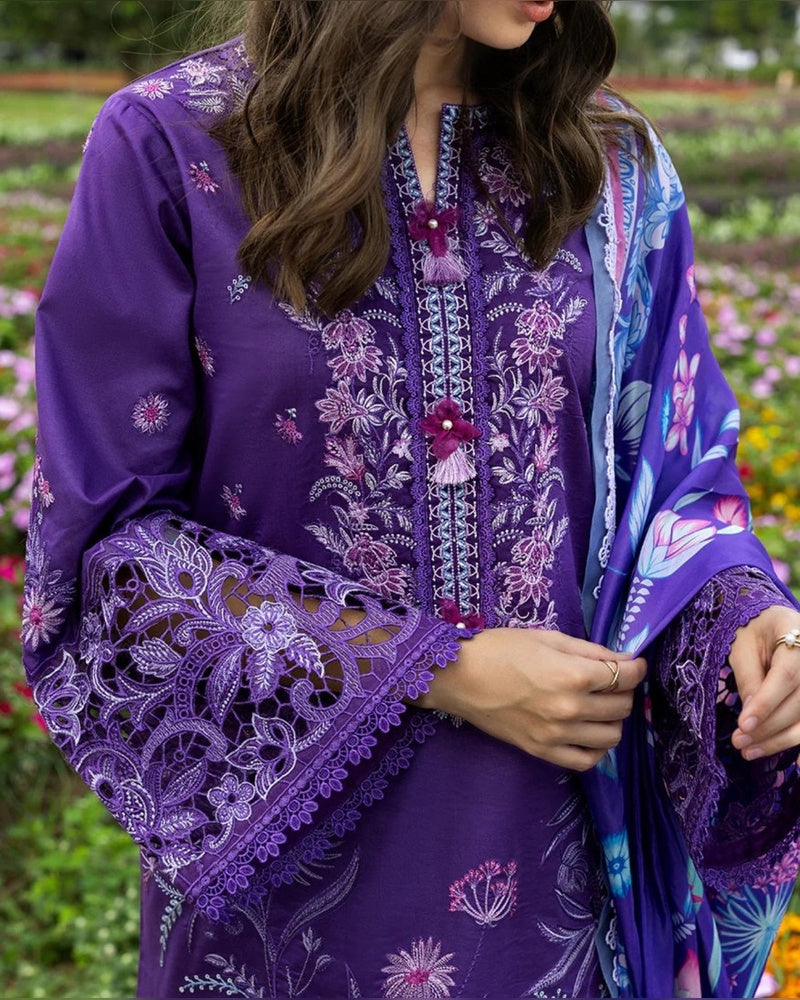 Mushq Replica Embroidered Lawn 3PC