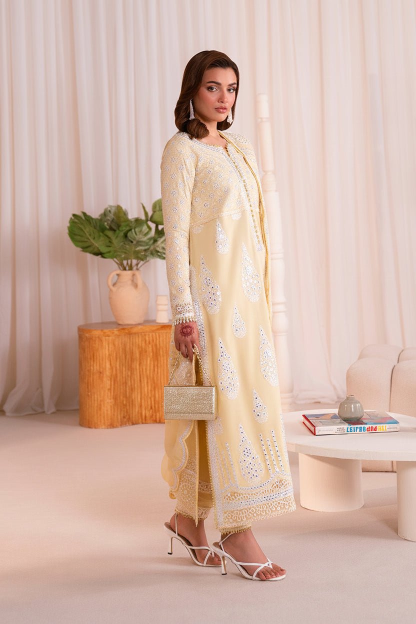Maryum & Maria Luxury Lawn Unstitched 3PC suit Replica - shailiza