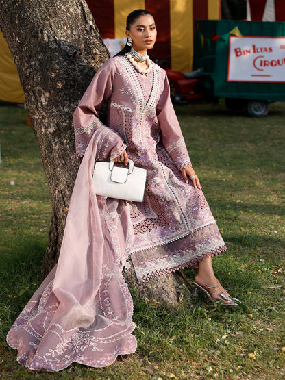 Bin Ilyas Luxury Lawn Unstitched 3PC Suit