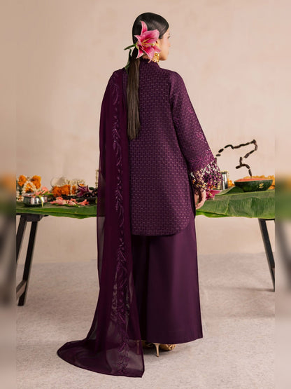 Nureh Replica Embroidered Lawn 3PC