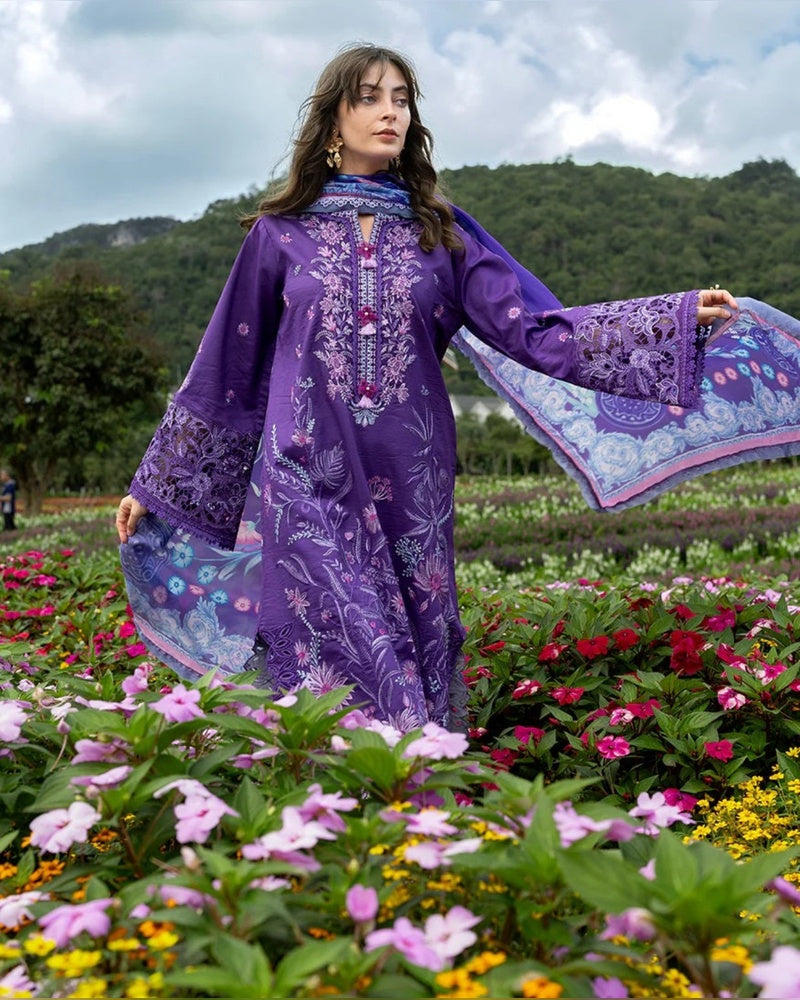 Mushq Replica Embroidered Lawn 3PC