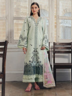 Afrozeh Daybreak Embroidered Lawn Unstitched 3 Piece Suit
