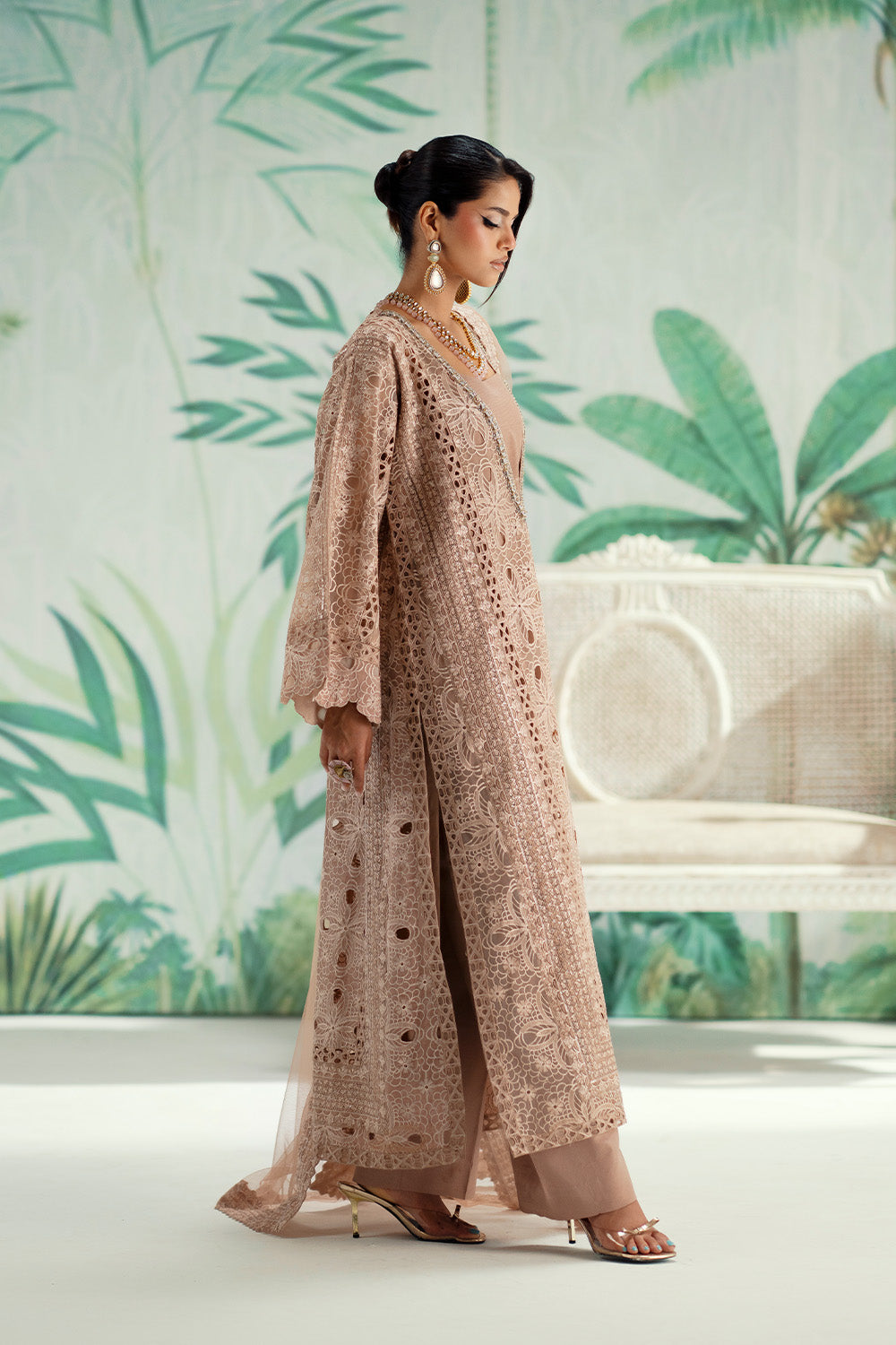 Maryum N Maria Formal Collection Organza Dress 3piece Unstitched