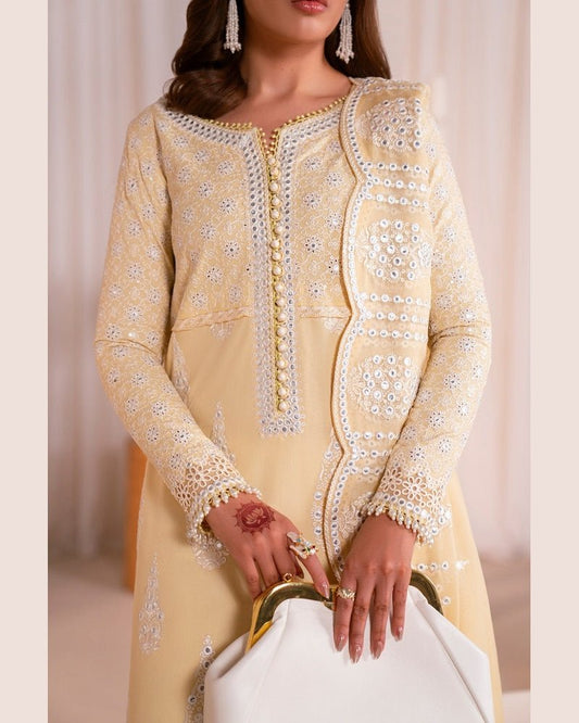Maryum & Maria Luxury Lawn Unstitched 3PC suit Replica - shailiza