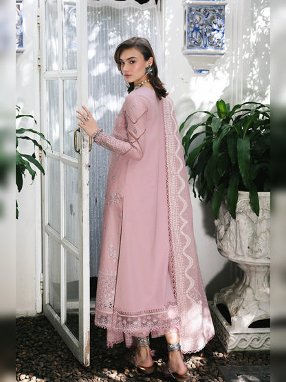 Qalamkar Replica Embroidered Lawn 3PC