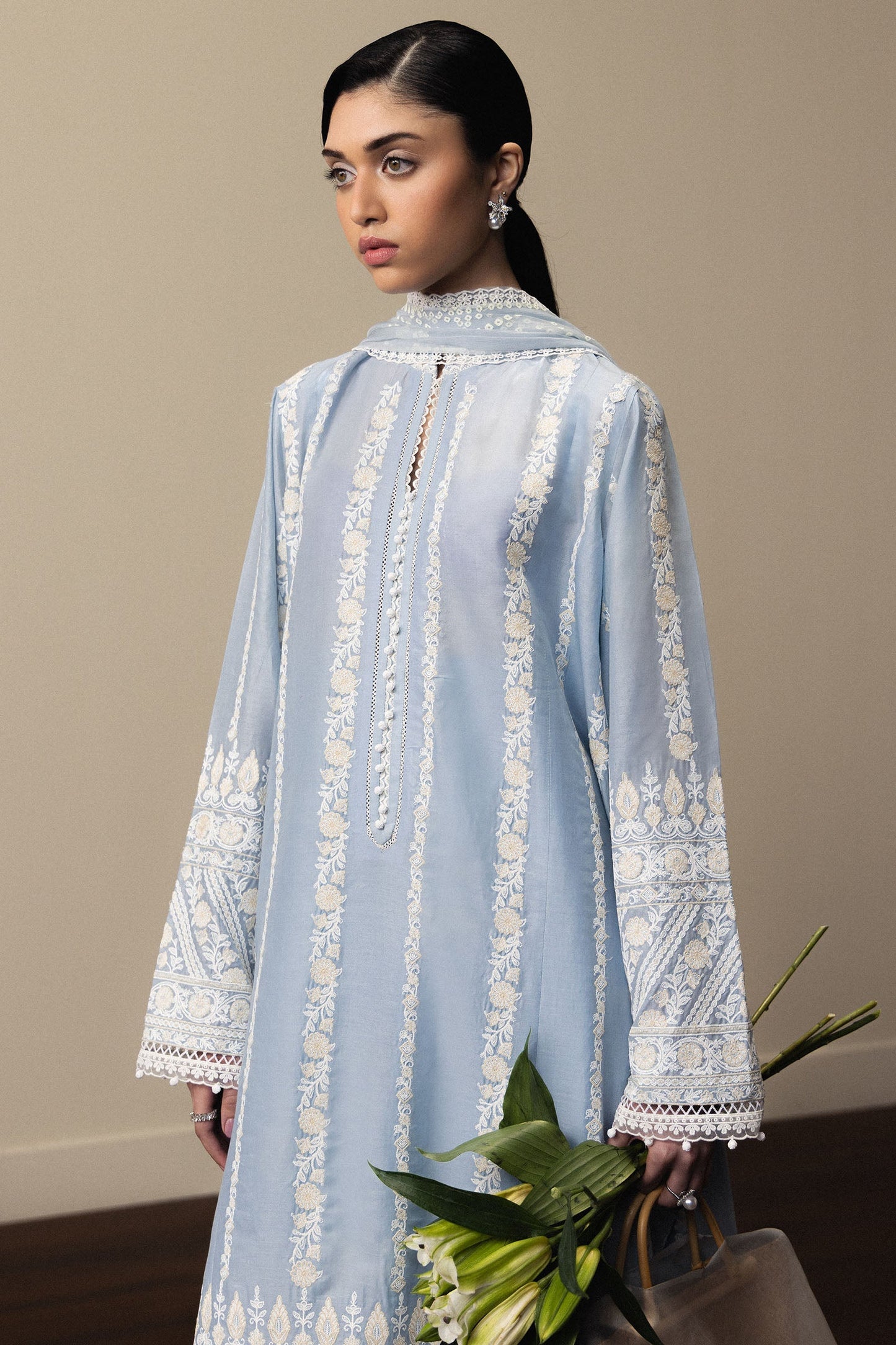 Zara Shahjahan Luxury Lawn Unstitched 3PC suit