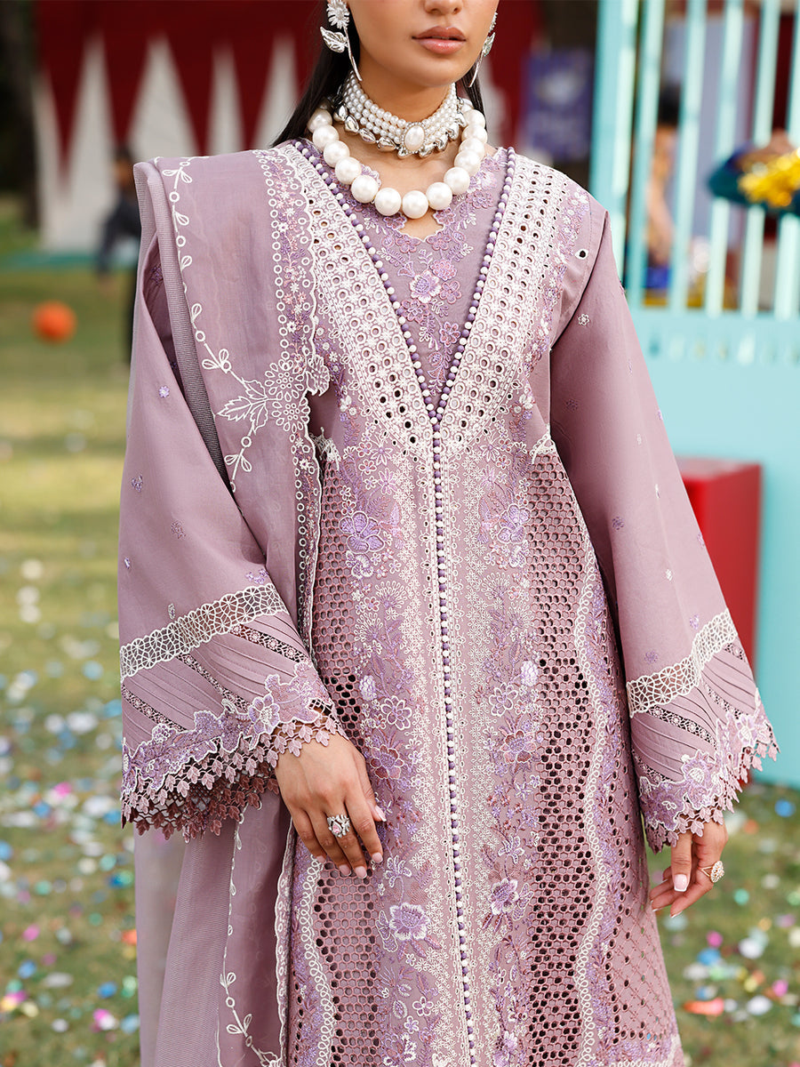 Bin Ilyas Luxury Lawn Unstitched 3PC Suit