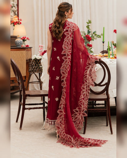 Mahnur Replica Embroidered Lawn 3PC