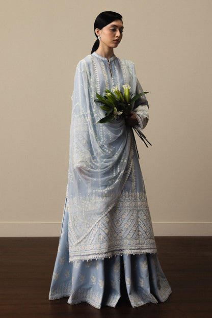 Zara Shahjahan Luxury Lawn Unstitched 3PC suit