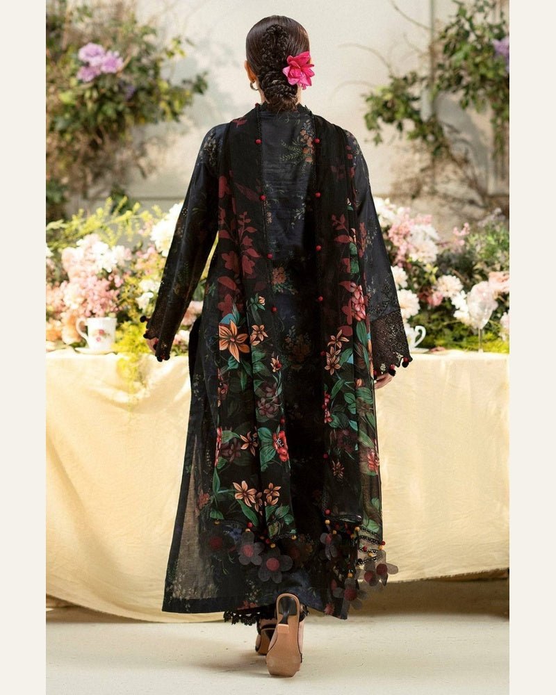 Motif Embroidered Luxury Lawn Unstitched 3PC Suit Replica - shailiza