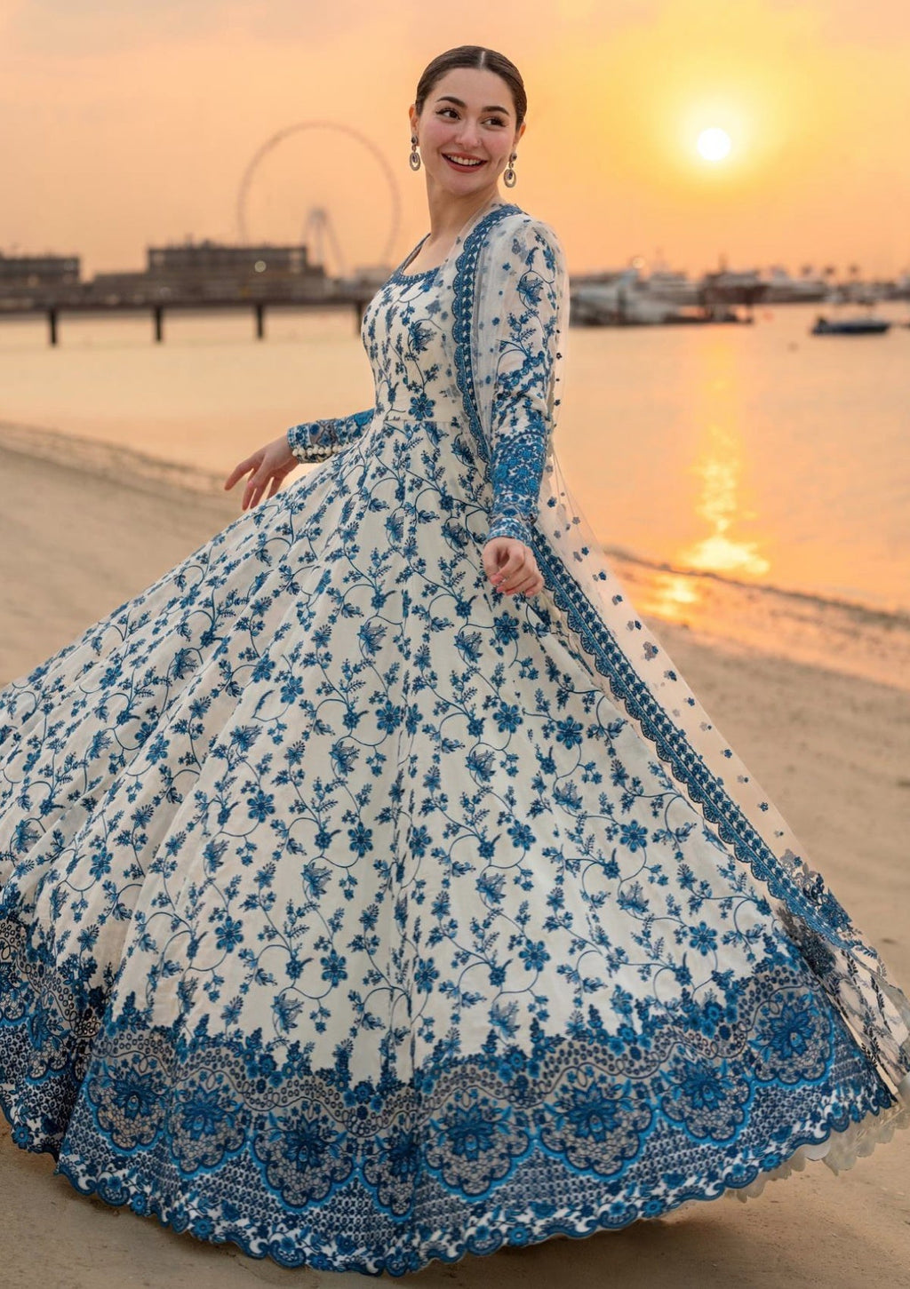 FAIZA SAQLAIN | AYA LUXURY 26 | UNSTITCHED 3-PIECE LAWN SUIT