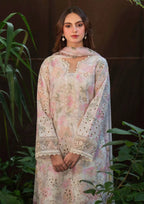 Neeshay Unstitched Embroidered 3Pcs Lawn Suit