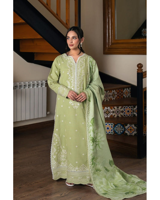 Neshay Replica Embroidered Lawn 3PC