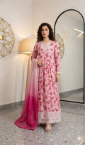 Faiza Saqlain 3 Piece Unstitched Embroidered Lawn Suit