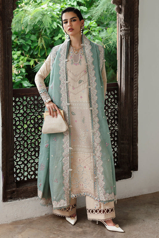 Qalamkar Embroidered Lawn Suits Unstitched 3 Piece