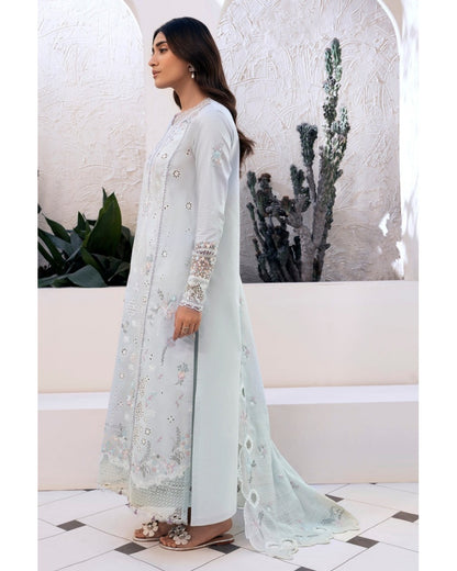 Qalamkar Replica Embroidered Lawn 3PC