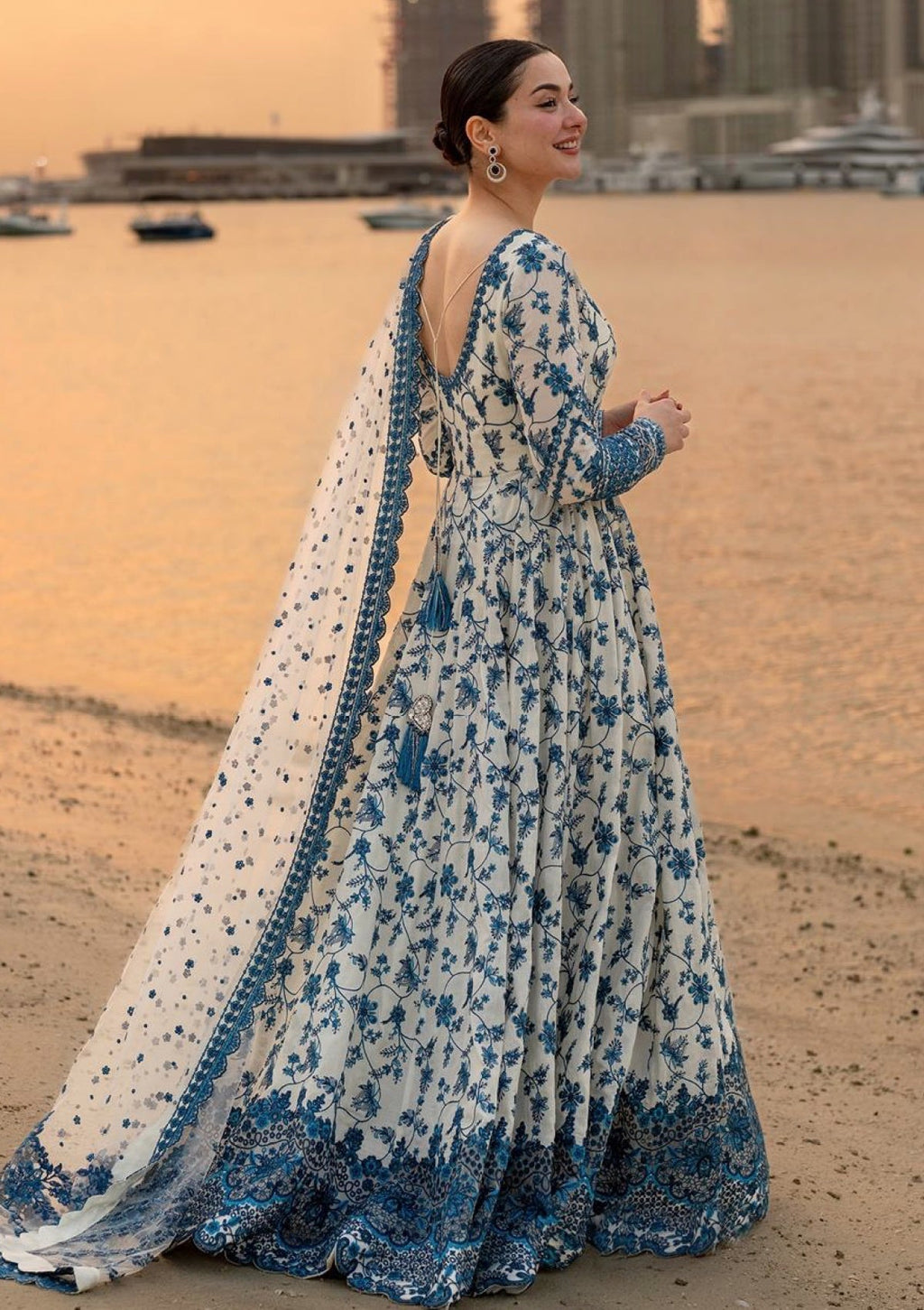 FAIZA SAQLAIN | AYA LUXURY 26 | UNSTITCHED 3-PIECE LAWN SUIT