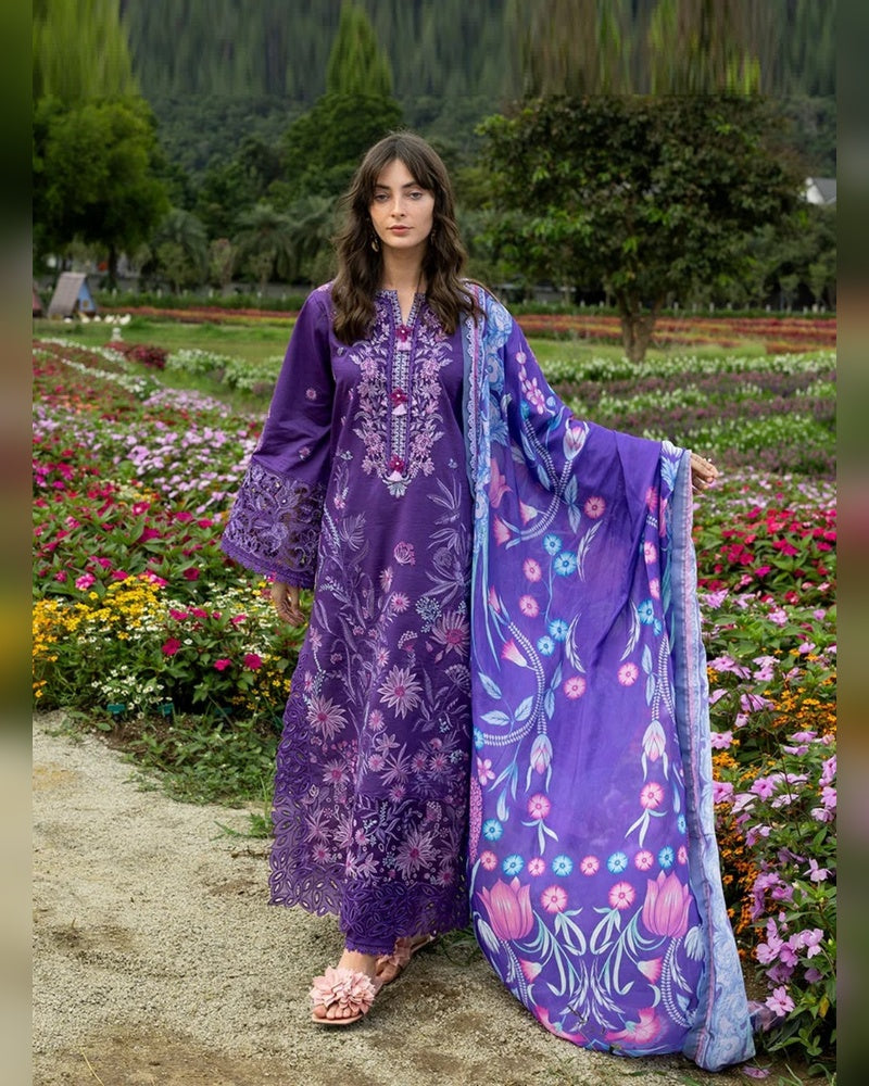 Mushq Replica Embroidered Lawn 3PC