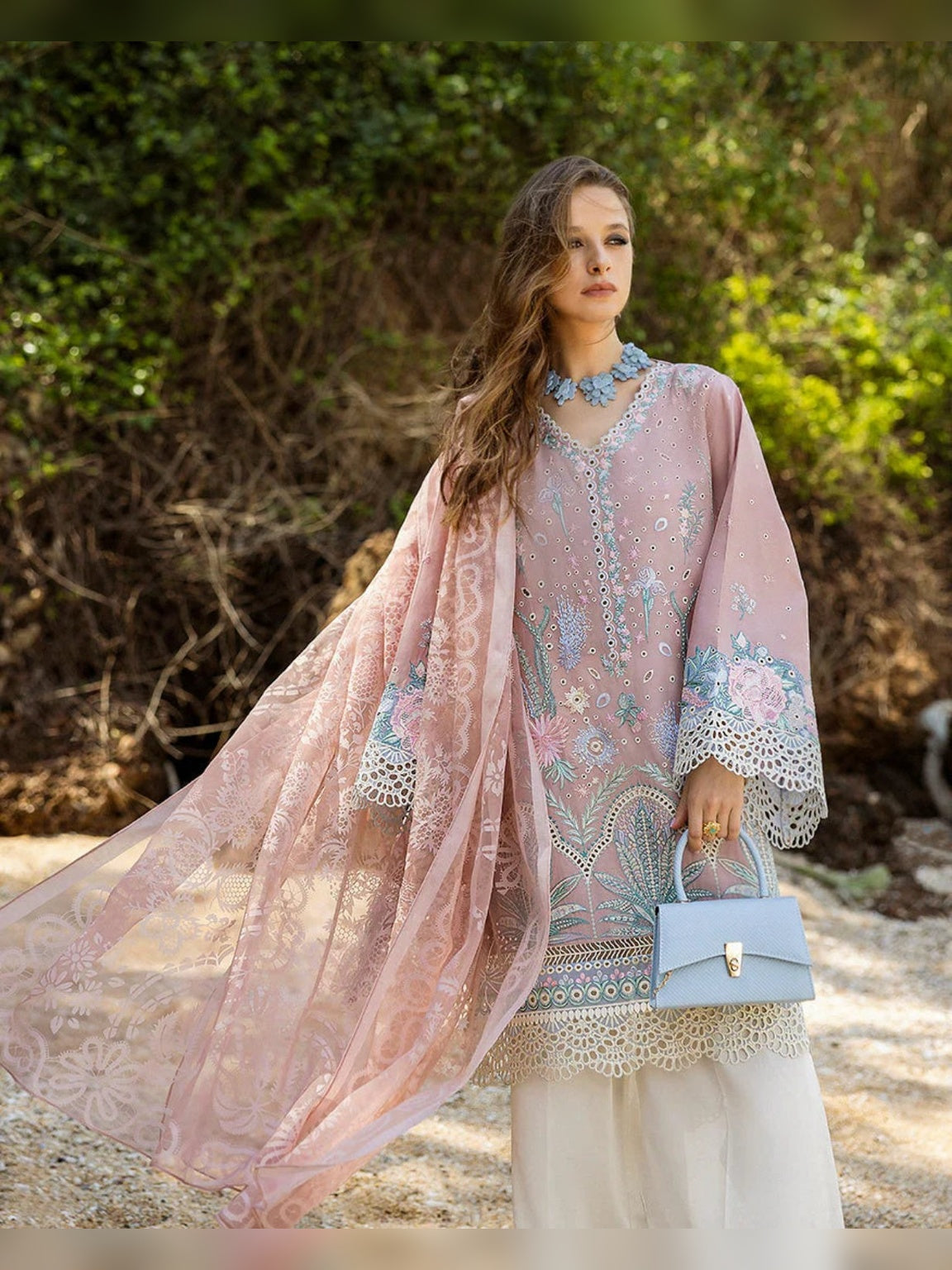 Ismel Replica Heavy Embroidered Lawn 3PC