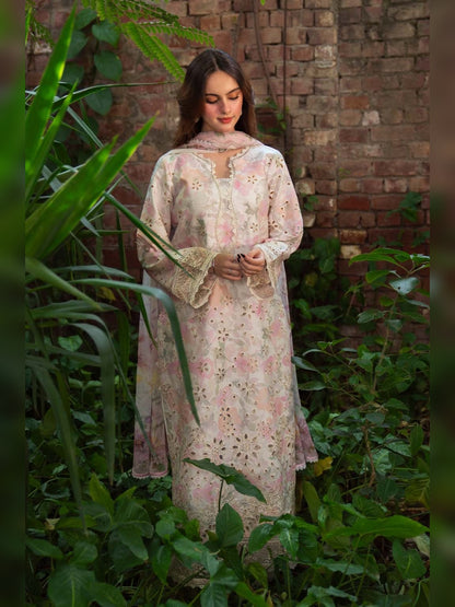 Neeshay Replica Printed Chicken Kari Lawn 3PC